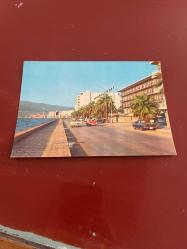 İzmir kordon boyu Tuna kartpostalı 15x10.5 ebatında