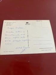 Yeşil Bursa yeşil türbe keskin color kartpostalı 15x10.5 ebatında