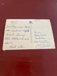 Basmahane meydanı ve fuar kültür park İzmir keskin color   kartpostalı 15x10.5 ebatında