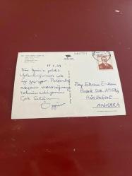 Yeşil Bursa yeşil türbe keskin color   kartpostalı 15x10.5 ebatında