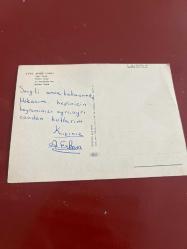 Bursa yeşil türbe emniyet basımevi    kartpostalı 15x11  ebatında