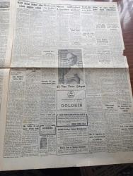 Cumhuriyet Gazetesi - 3 Ağustos 1957 - Saygı Nasıl Korunur Yazan Nadir Nadi Başmakale - Japon Gazeteci Minoru Hirano Japonya'da Basın Serbesttir Dedi - Halil Sezai Erkut Dün Sabah Tahliye Edildi - Amerikan Dışişleri Bakanı John Foster Dulles Dün Londra'da Büyük Elçimiz Muharrem Nuri Birgi İle Görüştü - Silahsızlanma Konferansı - Hürriyet Partisi Toplantılarına Yarın Fevzi Lütfi Karaosmanoğlu Da Katılacak - Maruf İngiliz Sanatkarı Vivien Leigh- Ege'de Kuraklık Ve Şiddetli Sıcaklar - Yanlış Zifaf Yazan Kemal Bilbaşar Yazı Dizisi - Boğaziçi Köprüsü Hazırlanırken Yazan Yüksek Mühendis Necdet Dirilgen Yazı - Marilyn Monroe Çocuğunu Aldırttı -  Hrutçef'in İktidardan Düşmesi Yaklaşıyormuş - Küba'da İhtilal - Köpek Benji İdam edildi  - Büyük Casuslar Derleyen A. Cemalettin Saraçoğlu - Ses Sanatkarı Muzaffer Akgün Büyükdere Beyaz Parkta - Futbolcu Hilmi Kiremitçi Transfer Konusunda Dördüncü Defa Karar Değiştirdi -  Beykoz Mevsimi Merasimle Açtı - 5. Yıl Ahmed Reis Yelken Yarışı Bugün Yapılıyor