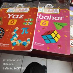 Uçan Balık erken öğrenme seti yaz -ilkbahar-matematik-sanat - aile katılımı 5 kitap