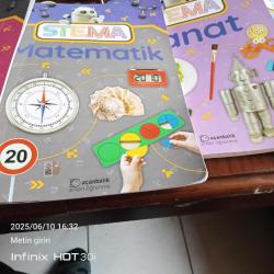 Uçan Balık erken öğrenme seti yaz -ilkbahar-matematik-sanat - aile katılımı 5 kitap