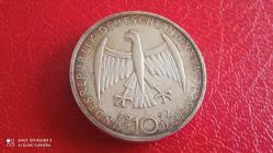 ALMANYA 10 MARK 1992 GÜMÜŞ; (Kathe Kollwitz anısına)