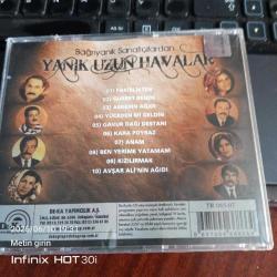 Çok Nadir Bağrı yanık sanatçılardan yanık uzun havalar ,2 CD ambalajında