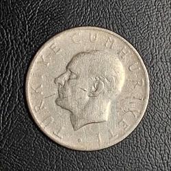 1957 YILI MADENİ 1TÜRK LİRASI  ÇÇT/ÇA  TCM 2602