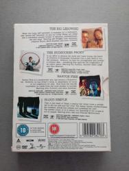 THE COEN BROTHERS COLLECTION - THE BIG LEBOWSKI - THE HUDSUCKER PROXY - BARTON FINK - BLOOD SIMPLE - 4 DISC BOX SET - DVD