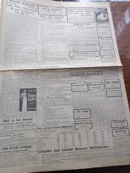 Cumhuriyet Gazetesi - 30 Eylül 1945 - Faizden Vergi Yazan Nadir Nadi Başmakale - Milli Savunma Bakanlığı Masraflarında Mühim Tenzilat - Batavya'da İsyan - Pearl Harbor'da Japonya'nın Kayıtsız Şartsız Teslim Oluşu Haberi Üzerine Yapılan Şehrayin Fotoğraf - Romanya'da Normal İdare Kuruluyor - Atletizm Müsabakası - Bugün Fener Stadında Milletlerarası Yarışlar Yapılıyor - Cemal Nadir Karikatür - Fuat Köprülü İstifa Etmiyor - Haftanın Şakaları Yazan Burhan Felek - Yurtiçinde 2000 Kilometre Yazan Hıfzı Veldet Yazı Dizisi - Şehir Dram Tiyatrosunda İlk Eser Koriolanus Yazan Metin Toker - Hamiyet Yüceses Ve Safiye Tokay Taksim Kristal Salonunda - Safiye Ayla Cağaloğlu Çiftesaraylar Bahçesinde - Bugünkü Radyo Programı - Fazla Şişmanlığa Karşı Radyo Karbon - Zehra Bilir Büyükdere Beyazparkta - Borsa