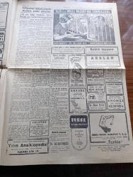 Bayram Gazetesi - 17 Kasım 1945 - Washington Kararlarından Sonra Yazan Asım Us Başmakale - Bayramınız Kutlu Olsun Yazan Yusuf Ziya Ortaç - Bulgaristan'da Seçimden Sonra Sovyet Cumhuriyeti Kurulacağı Yalanlanıyor - Churchill Diyor Ki Sulh Taraftarları Uykuya Dalmamalı - Tel Aviv Sokaklarında Barikatlar Kuruldu - General De Gaulle Kabineyi Kurmaktan Vazgeçti - 30 Yıl Evvelki Kızılay'dan Hatıralar Yazan Necmettin Deliorman - Klasikler Arasında Yazan Zahir Güvemli - Bizde İlk Bale Pandomim- İranlı Kürtler Muhtariyet İstemiyorlar - Beşiktaş'ı Yenen Fenerbahçe İstanbul Kupasını Kazandı - Hitler'in Eşi Eva Bravn'un Hatıra Defteri Bulundu - İki Cihan Harbinde Türkiye'nin Oynadığı Rol - Üsküdar Tramvay İdaresi Troleybüs İşletecek - Yörük Emine Opereti Ses Tiyatrosunda - İstanbul Köylerinde Açılan Yeni Okullar Yazan Hasan Bedreddin Ülgen - Mefharet Yıldırım Suzan Yakar Ve Emine Adalet Bayramda Taksim Kristalde - Şen Şapka