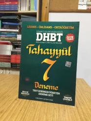 ÖABT DHBT İHL Tahayyül 5 Deneme Çözümlü Mustafa Çoban Adem Çoban 2021