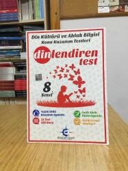 8. Sınıf Dinlendiren Test Din Kültürü ve Ahlak Bilgisi Konu Kazanım Testleri - Eker Test Yayın