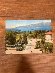 Cennet şehir Antalya parktan bir görünüş keskin color    kartpostalı 15x10 ebatında