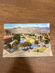 Amasya yeşilırmak ve şehirden bir görünüş   Tuna kartpostalı 15x10 ebatında