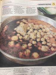 HÜRRİYET GAZETESİ HÜRRİYET KELEBEK 2 GAZETESİ DOĞUM GÜNÜ GAZETESİ - 26 Ocak 2017 - Gaziantep ticaret odasının katkılarıyla birbirinden lezzetli antep yemekleri-Gaziantep mutfağı kış yemekleri tarifi-Dövmeli alaca çorba tarifi-ekşili ufak köfte tarifi-Buhara pilavı tarifi-Şam tatlısı tarifi-Kuru pirpirim aşı tarifi