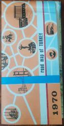 Efemera - Harita - Türkiye Karayolları 1970 Haritası - kitantik - kitaLog