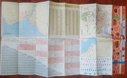 Harita - Türkiye Karayolları 1970 Haritası