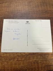 Yeşil Bursa umumi görünüş çekirgeye doğru  keskin color kartpostalı 15x10.5 ebatında