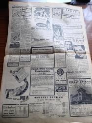 Cumhuriyet Gazetesi - 19 Şubat 1941 - Türk Bulgar Beyannamesi Etrafında Yazan Yunus Nadi Başmakale - Edebi Şef Atatürk'ün Medfeni - Hükümet Anıtkabir Projesi İçin Serbest Müsabaka Açtı - Ankara Anlaşması Her Tarafta İyi Karşılandı - Hitler'in Başbelası  İsmi Verilen Hava Kaleleri - İtalyanlar Habeşistanda Gojani Ve Mühim Karakolları Tahliye Ettiler - Mark Twain'in Müteveffa Franklen Seçme Hikayeleri - Büyük Muasırlar Yazan Winston Churchill Yazı Dizisi - Veremle Mücadele Cemiyetinin Faaliyeti - Kızıl Vazo Yazan Peride Celal Yazı Dizisi - Dil Ve Edebiyat Davası Yazan İsmail Habib - Damda Verilen Cevap Yazan Burhan Felek Köşe Yazısı - Bir Şiir Dolayısıyla Yazan Saffet Tanman - Sanatkar Vahdet Nuri Konservatuarın Orkestra Konserinde Muhtelif Parçalar Tezgahını Edecek - Sadi Tek Halide Pişkin Tiyatrosu - Fuzuli'nin Ölmez Eseri Leyla İle Mecnun Beşiktaş Suad Park Sinemasında - Sihirbaz Yazan Somerset Maugham Yazı Dizisi - Günün Bulmacası - Deschiens Kan Kuvvet Şurubu - Ziraat Bankası