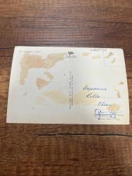 Gelibolu liman keskin color  kartpostalı 15x10.5 ebatında