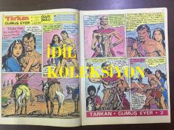 TARKAN ÇİZGİ ROMAN, HAFTALIK MECMUA (DERGİ), İLK BASKI - SEZGİN BURAK - SAYI: 101 - TARKAN, GÜMÜŞ EYER - 25 EKİM 1972 - ARKA KAPAK; HİPPİ KRALI PİPPİ ve DEMİR PENÇE - TARİHE ÜN SALMIŞ TÜRKLER: TORAMAN BEY