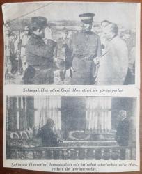 Gazete Küpürleri - ATATÜRK VE RIZA PEHLEVİ