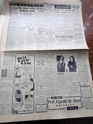 Cumhuriyet Gazetesi - 25 Ocak 1957 - Urla Kazasının Partilere Verdiği Güzel Örnek - Ortadoğu Gene mi Kana Boyanacak - Kasım Güleğin Amerikalılarla Yaptığı Görüşme - Kıbrıs'ı Taksim Şekli - Nihat Erim Dün Londra'ya Gitti - 6- 7 Eylül Sanıkları Dün Beraat Ettiler - NATO'nun İlk Alman Komutanı General Speidel  - Despot Yazan Reşat Enis Yazı Dizisi - İdam Sehpasında Can Veren Devletliler Yazan Cemalettin Saraçoğlu Yazı Dizisi - Rock And Roll Ve Striptease Dansları Münakaşası - Opon Ağrı Kesici - Krem Pertev - Pendik'te Kurulacak Yeni Tersane - Basketbolda Fenerbahçe İle Galatasaray Bu Sezon Üçüncü Defa Karşı Karşıya - Vita Yağ - Eski Bir Olimpiyat Şampiyonu James Connoly Vefat Etti - Adalet Beykoz'u Yendi