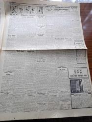 Cumhuriyet Gazetesi - 25 Ocak 1957 - Urla Kazasının Partilere Verdiği Güzel Örnek - Ortadoğu Gene mi Kana Boyanacak - Kasım Güleğin Amerikalılarla Yaptığı Görüşme - Kıbrıs'ı Taksim Şekli - Nihat Erim Dün Londra'ya Gitti - 6- 7 Eylül Sanıkları Dün Beraat Ettiler - NATO'nun İlk Alman Komutanı General Speidel  - Despot Yazan Reşat Enis Yazı Dizisi - İdam Sehpasında Can Veren Devletliler Yazan Cemalettin Saraçoğlu Yazı Dizisi - Rock And Roll Ve Striptease Dansları Münakaşası - Opon Ağrı Kesici - Krem Pertev - Pendik'te Kurulacak Yeni Tersane - Basketbolda Fenerbahçe İle Galatasaray Bu Sezon Üçüncü Defa Karşı Karşıya - Vita Yağ - Eski Bir Olimpiyat Şampiyonu James Connoly Vefat Etti - Adalet Beykoz'u Yendi