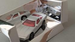 CORVETTE ZR1 MONOGRAM MINI EXATS #2042 HO 1989 YILI   1/87 ÖLÇEK SIFIR HİÇ KULLANILMAMIŞ SERGİLENMEMİŞ ORJİNAL AMBALAJINDA.