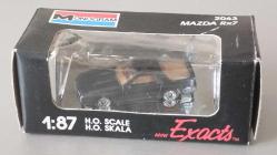 MAZDA RX-7 MONOGRAM MINI EXATS #2063 HO 1989 YILI   1/87 ÖLÇEK SIFIR HİÇ KULLANILMAMIŞ SERGİLENMEMİŞ ORJİNAL AMBALAJINDA.
