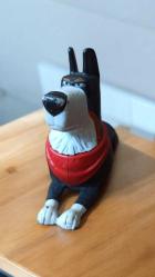 burger kıng 2019 tekerlekli köpek figür oyuncak & 12 cm