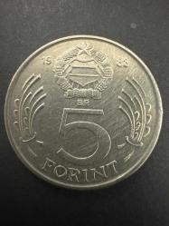 Macaristan 5 Forint 1983