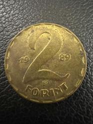 Macaristan 2 Forint 1989