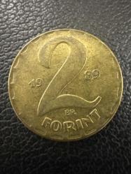 Macaristan 2 Forint 1989