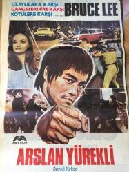 ASLAN YÜREKLİ - BRUCE LEE FİLM AFİŞİ