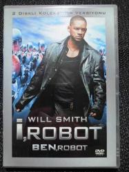 I,ROBOT BEN,ROBOT - WILL SMITH - 2 DİSKLİ KOLLEKSİYON VERSİYONU.