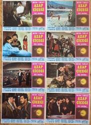 AZAP ÇİÇEĞİ FİLMİN 1981 ORJİNAL TAKIM LOBİ KARTLARI