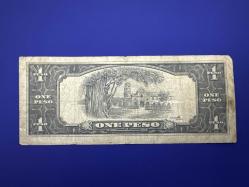 Filipinler 1 Peso 1949. T. Çok az çıkar. Londra’da basılmıştır.