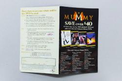 1999 The Mummy Collector's Edition DVD Film - Mumya Nadir Baskı