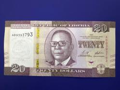 Liberya 20 Dolar 2022 Çil