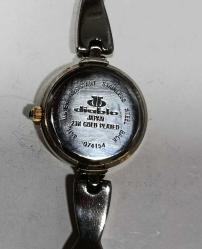 JAPON,DIABLO MARKA 23 AYAR ALTIN KAPLAMA BAYAN KOL SAATİ