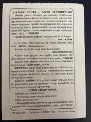 23 MART 2005 - TAKVİM YAPRAĞI - DOĞUM GÜNÜ HEDİYESİ - BÜYÜK SAATLİ MAARİF TAKVİMİ - ATATÜRK - NACİ KASIM - YUAN MEİ - METEOROLOJİ HAFTASI - URANÜS KEŞFİ - SUUT KEMAL YETKİN - İÇTİĞİN ŞARAP KADAR
