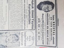 Cumhuriyet Gazetesi - 15 Şubat 1941 - Büyük Okyanusta İngiltere Amerika Fransa Japonya Üslerini Gösterir Harita - İaşe Teşkilatı Faaliyete Başlıyor - Hükümet Müstakil Elinde Bulunan Fazla Hububatı Satın Alacak - Willkie'nin İngiltere İntibaları Yazan Yunus Nadi Başmakale - Yunan Ordusu Büyük Bir Taarruza Geçti - Sicilyaya İngiliz Paraşütçüleri İndi - İngiliz Tayyare Filoları Düşman Memleketine Yaptıkları Bir Hücumdan Avdet Ediyorlar Fotoğrafı - Uzakşark Karışıyor Japon Filosu Hindiçini Sularına Geldi - Salzburg Mülakatı Hitler Yugoslav Nazırlarıyla Dün 3 Saat Görüştü - Büyük Muasırlar Yazan Winston Churchill Yazı Dizisi - Şair Nedim'in Harap Mezarını İstanbulu Sevenler Cemiyeti Tamir Ettirecek - Kızıl Vazo Yazan Peride Celal Yazı Dizisi - Dil Ve Edebiyat Davası Yazan İsmail Habib - Dilimize Göre Kalıplarız Yazan Burhan Felek Köşe Yazısı - Maria Rökk'ün Canlı Gerdanlığı Fotoğraf - Senenin En Mühim Maçı Beşiktaş Fenerbahçe - Sihirbaz Yazan Somerset Maugham Yazı Dizisi - Leyla ile Mecnun