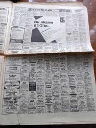 Hürriyet Gazetesi - 15 Temmuz 1985 - Kira Fena Eziyor - Kovboy Reagan'in Yaşama Hırsı - Turgut Özal'dan Kırkpınar Yolunda Peşrev -  Günün TV Programı - Yüzyılın Müzik Olayı Tina Turner Ve Mick Jagger Afrika'da Açlık Çekenler İçin Konser Düzenledi Fotoğraf - MDP'nin Verdiği Ders Yazan Oktay Ekşi - Bedrettin Dalan Kömür Mafyasına Savaş Açtı - Genelev Kadınları Yaka Kartı Takacak - Olaylar Ve İnsanlar Yazan Hasan Pulur - Seri İlanlar - Sovyet Yayılmacılığına Karşı ABD Tek Cephe - Atari Bilgisayar - Kraliyet Filarmoni Orkestrası Fotoğrafı - Cumhurbaşkanı Kenan Evren'den Gökçeada'ya Müjde - Sophia Loren'in Bu Resmine Sansür - İstanbul'un Üç Büyük Takımı Sezonu Açtılar - Fenerbahçe Taraftarı İle Kucaklaştı Fotoğrafı - Galatasaray Florya Tesislerinde Büyük Tezahüratlar İle Sezonu Açtı Fotoğraf- Rıdvan Dilmen -  Abdülkerim Durmaz - Cevat Prekazi - Milliyetçi Demokrat Partide Yılmaz Hocaoğlu İstifa Etti - Samsun 216 Sigara - Başpehlivan Sabri Acar - Mehmet Ali Ağca Davasında Romanın Görüşü