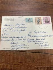 Ankara şehirden 4 muhtelif görünüş ticaret kartpostalı 15x10.5 ebatında