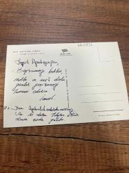 Yeşil Bursa Uludağ’dan bir görünüş ve gurup keskin color    kartpostalı 15x10.5 ebatında