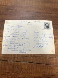 Erdek gülplaj keskin color  kartpostalı 15x10.5 ebatında