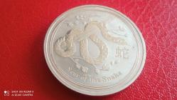 AVUSTRALYA 1 DOLLAR 2013 (YILAN YILI) GÜMÜŞ