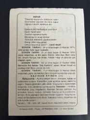 5 HAZİRAN 2005 - TAKVİM YAPRAĞI - DOĞUM GÜNÜ HEDİYESİ - BÜYÜK SAATLİ MAARİF TAKVİMİ - PROF.HİLMİ ZİYA ÜLGEN - CAHİT IRGAT - YAZAR,ARAŞTIRMACI PROF.HİLMİ ZİYA ÜLGEN'İN VEFATI - ÜNLÜ SANATÇI CAHİT IRGAT VEFAT ETTİ - DAS KAPİTAL YAZARI KARL MAX VEFAT ETTİ - HAZİRAN AYINDA