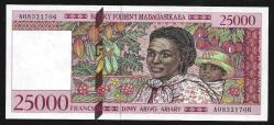 ** MADAGASKAR ( 25.000 * FRANCS ) 1998 - ÇİL
